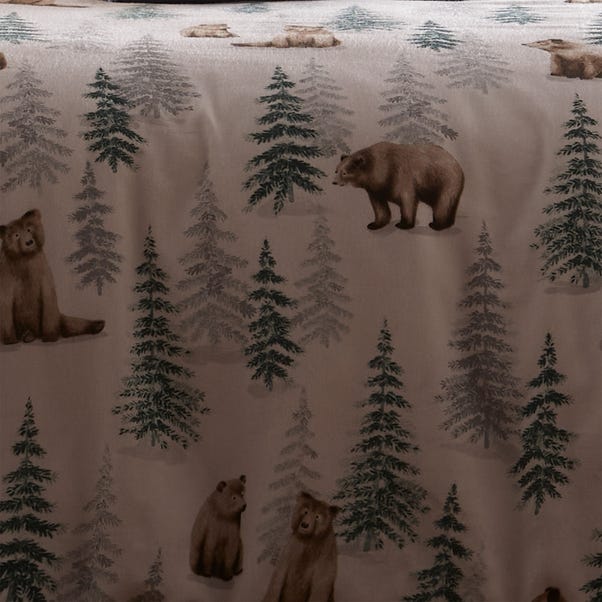 Lodge Bear Walks Duvet Cover Set