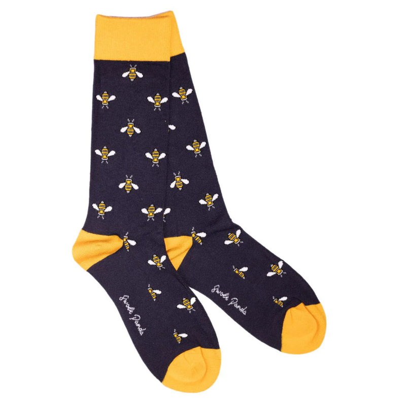 Bumblebee Sock - Navy