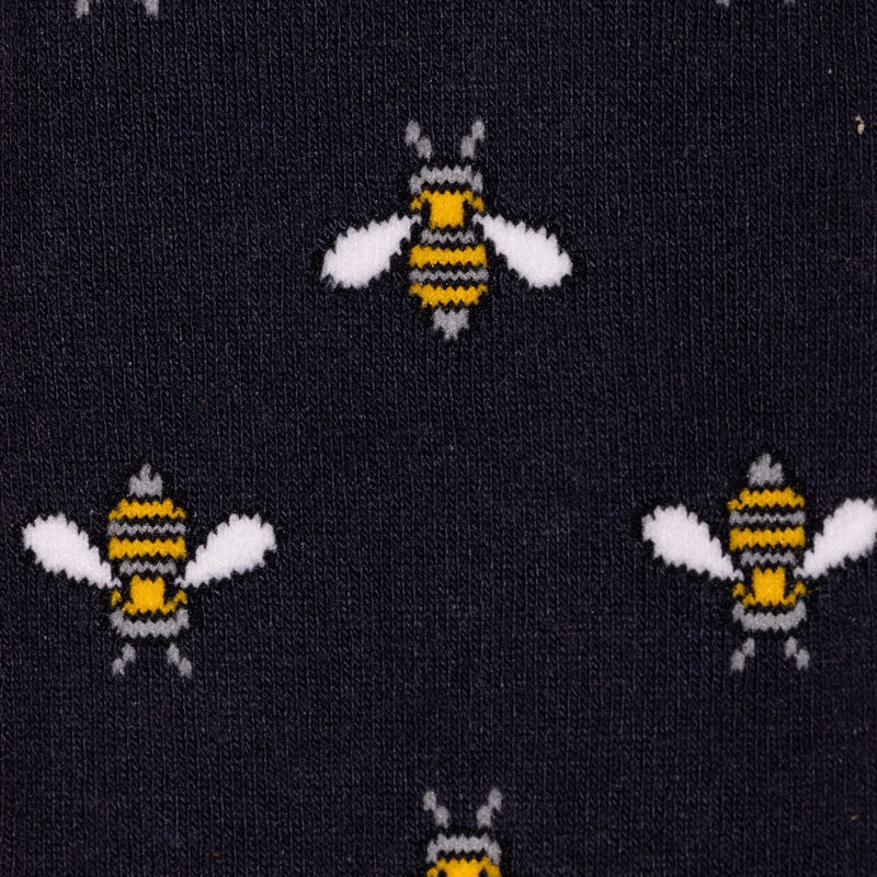 Bumblebee Sock - Navy