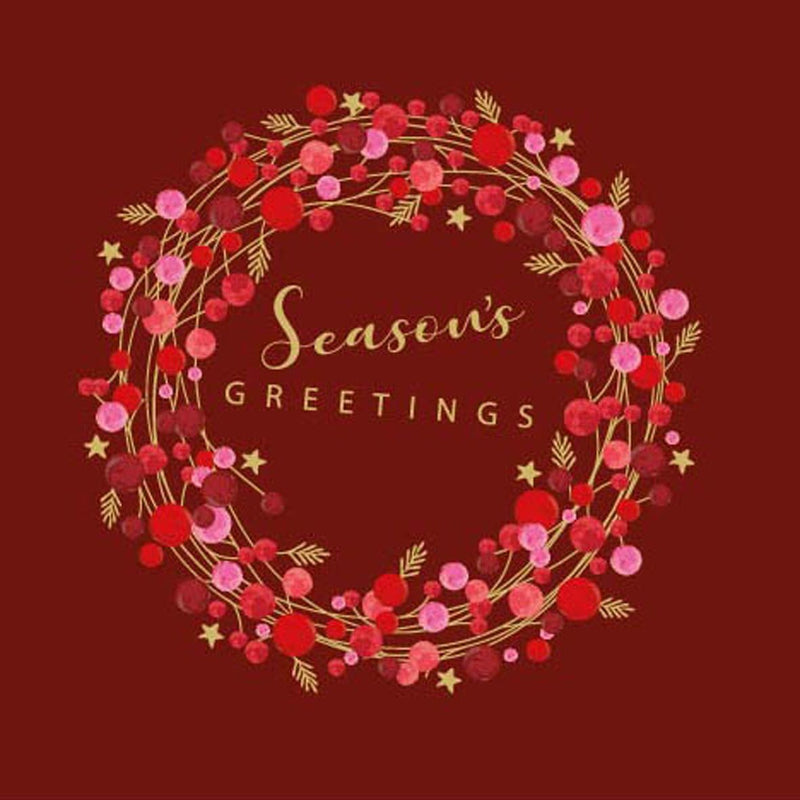 Pack of 20 Napkins - Seasons Greetings