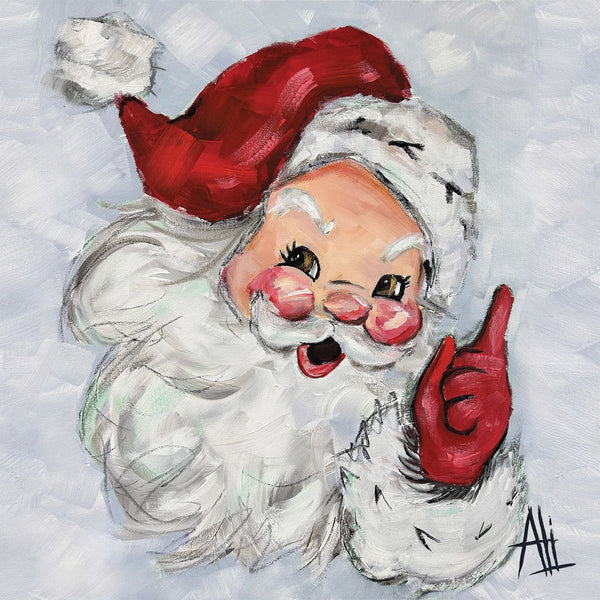 Paper Napkin 33x33  -  Jolly St. Nick