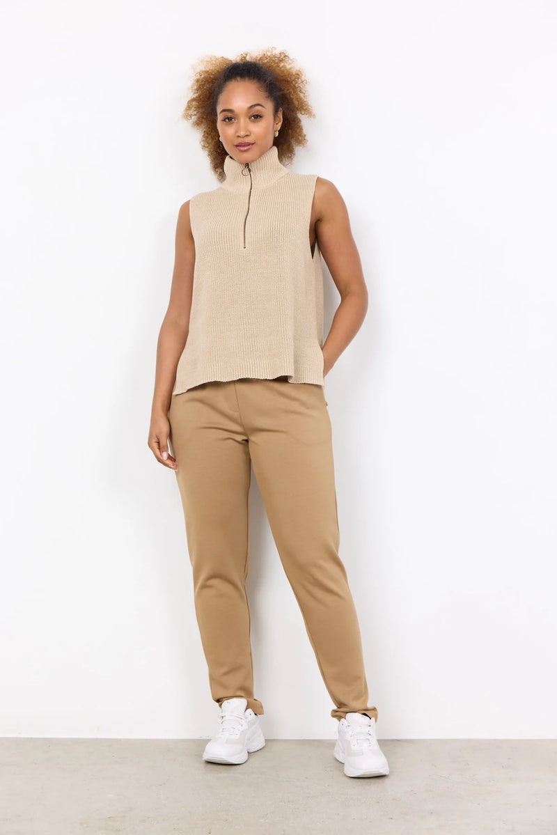 Soya Concept JULIA 8 WAISTCOAT - Sand