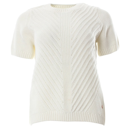 Cloddagh Short Sleeve Jumper - Cream