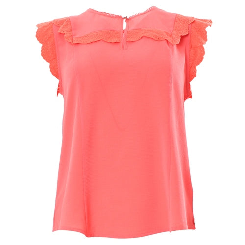 Dora Top - Coral