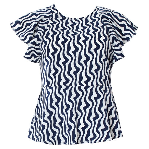 Polly Top - Navy