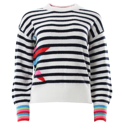 Darel Jumper - Navy Stripe