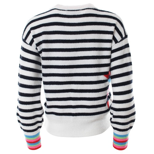 Darel Jumper - Navy Stripe