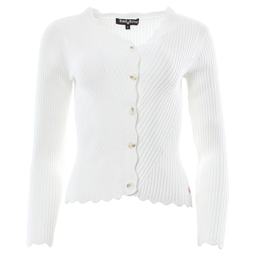 Elda Cardigan - Soft White