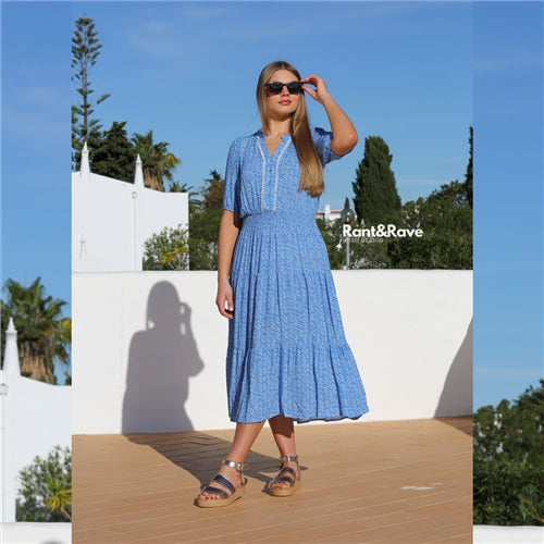 Millie Dress - Blue