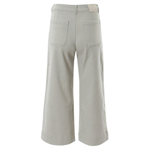 Drew Wide Leg Crop Jean - Putty