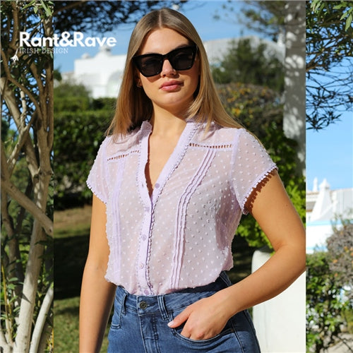 ROBERTA TOP - Lilac