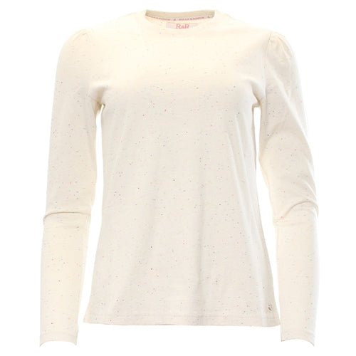 Elicia Speckle Tee - Cream