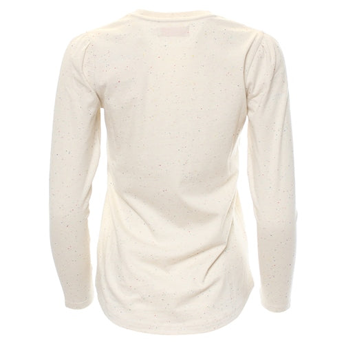 Elicia Speckle Tee - Cream