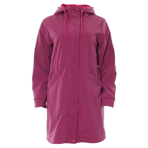 Aoife Raincoat - Cerise Pink