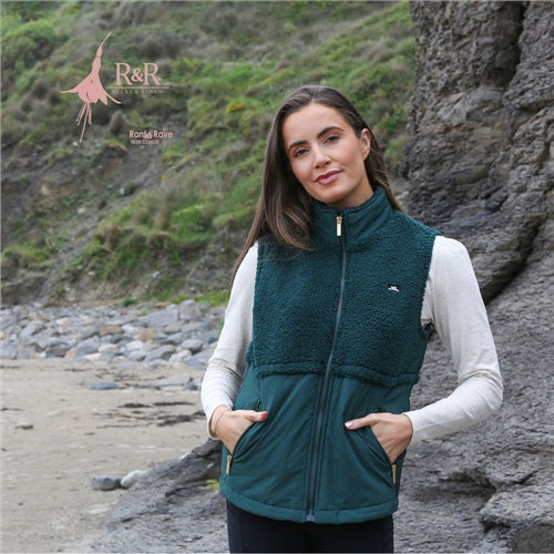 Mabel Borg Gilet - Green