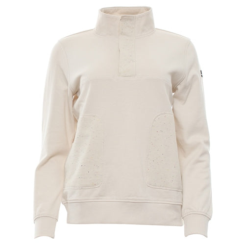 Tara Snap Planket Jumper - Cream