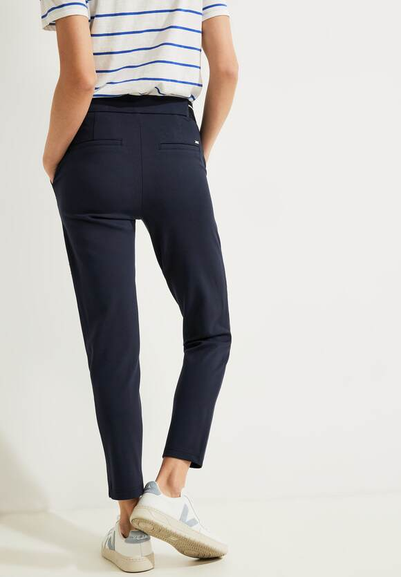 Tracey Jersey Trouser - Night Sky Blue