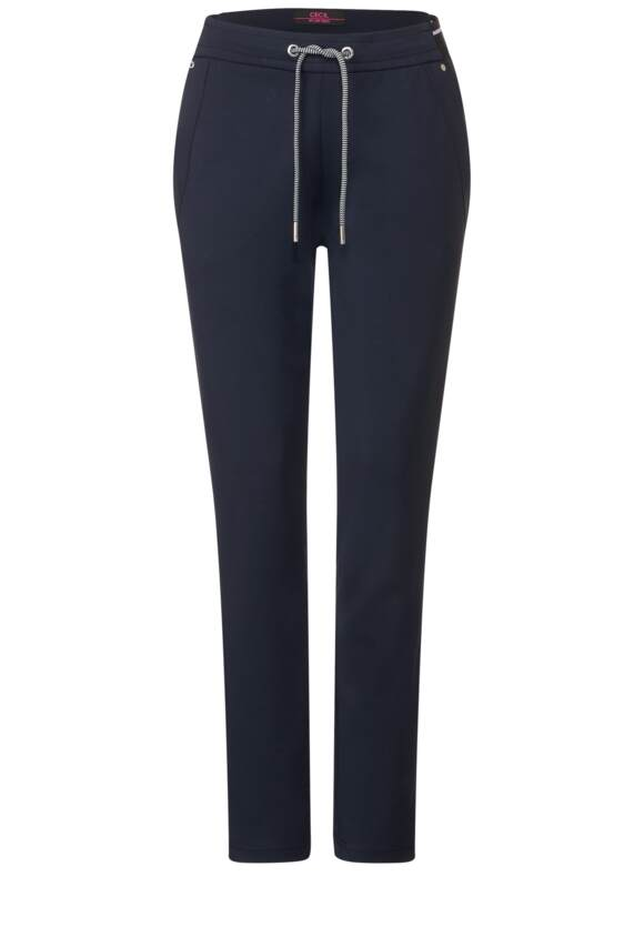 Tracey Jersey Trouser - Night Sky Blue