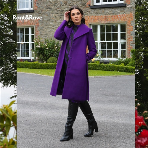 Bernie Coat - Purple