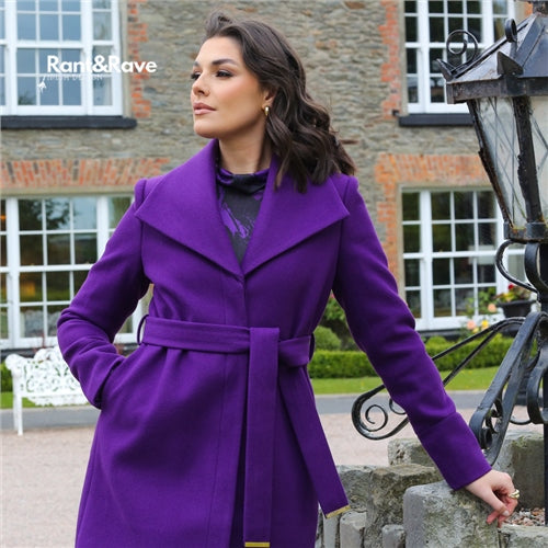 Bernie Coat - Purple