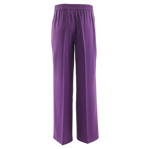 Wide Leg Trouser - Purple