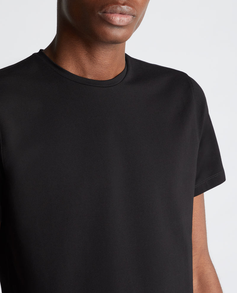 Plain Branded T-Shirt - Black