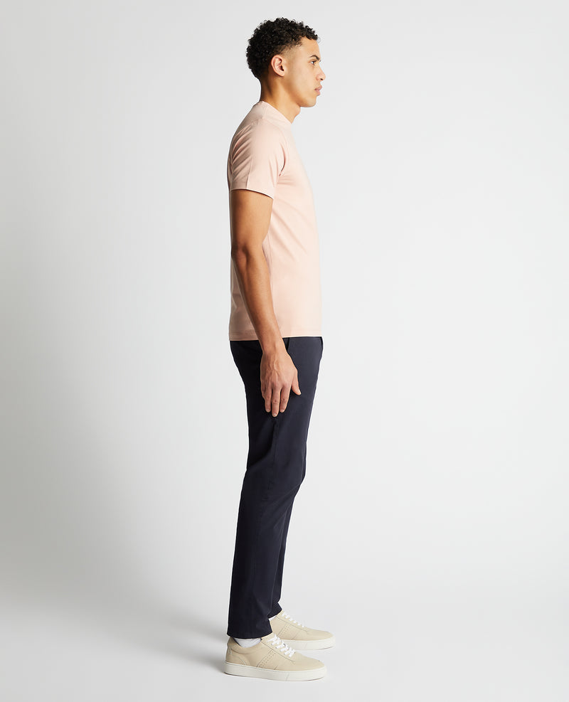 Plain Branded T-Shirt - Light Pink