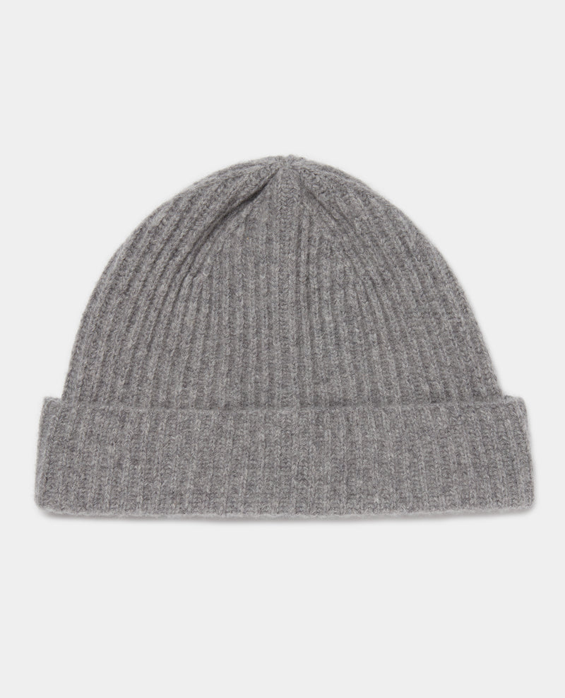 Knit Beanie - Grey