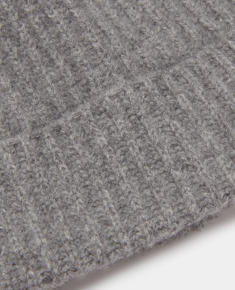 Knit Beanie - Grey