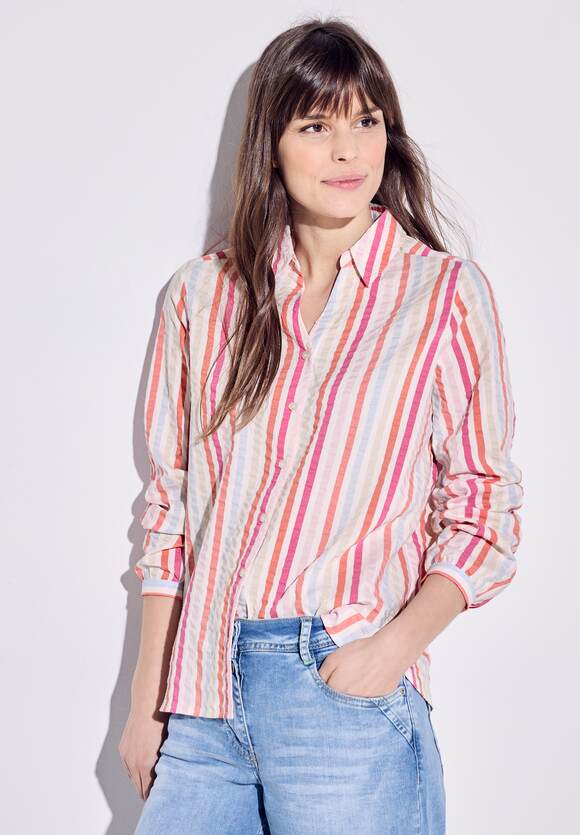 Stripe Blouse - Pink Sorbet