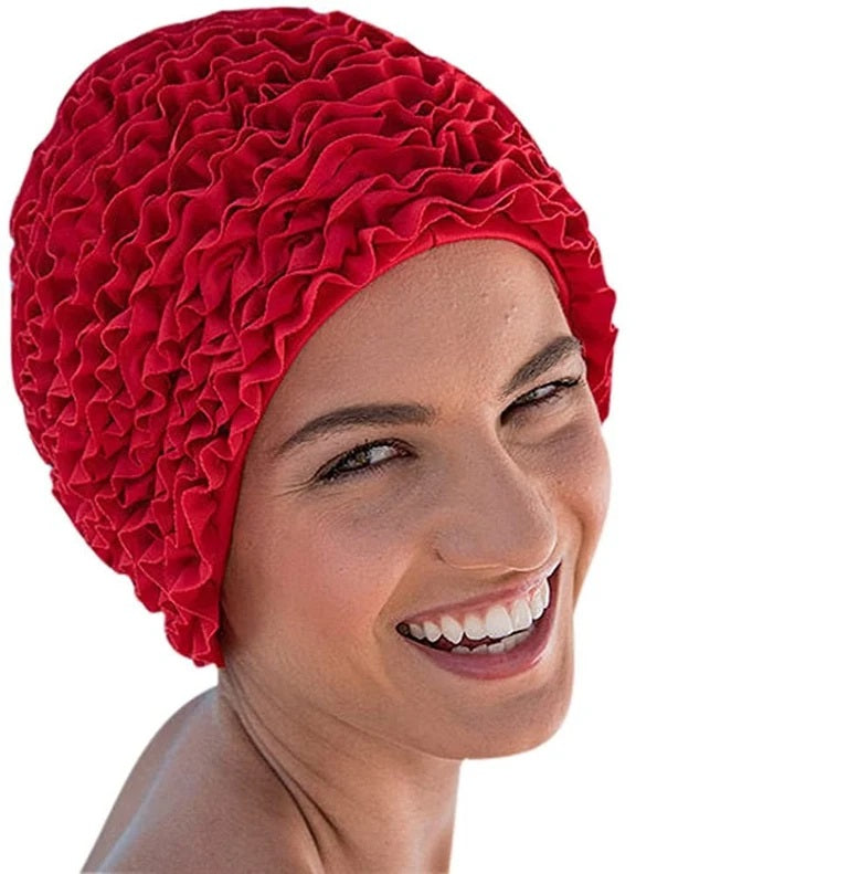 Frill Bathing Cap - 40