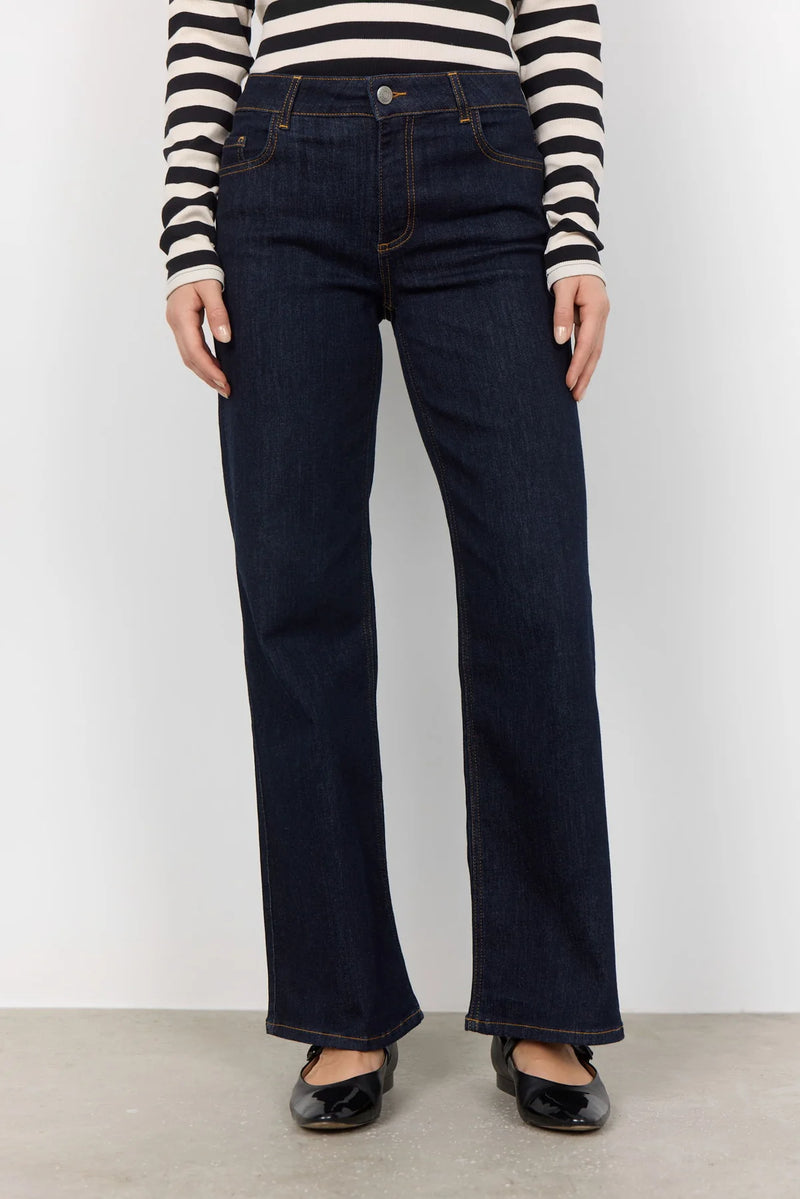 KIMBERLY 24 JEANS - Raw Blue Denim