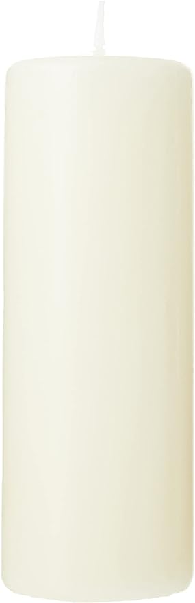 Unscented Ivory Pillar Candle - 7 x 20cm