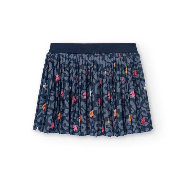 Knit Skirt - Navy