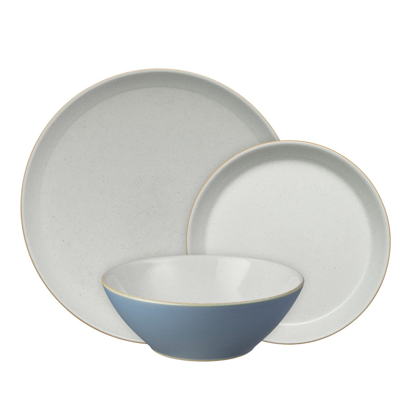 Impression Blue 12 Piece Tableware Set