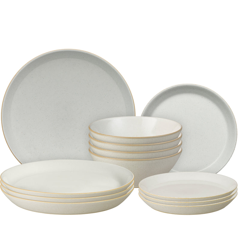 Impression Cream 12 Piece Tableware Set