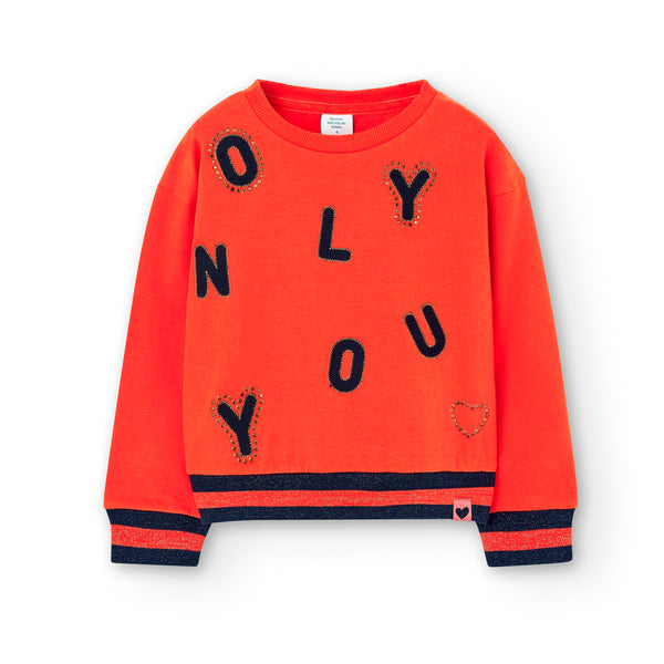 Letters Sweatshirt - Clay