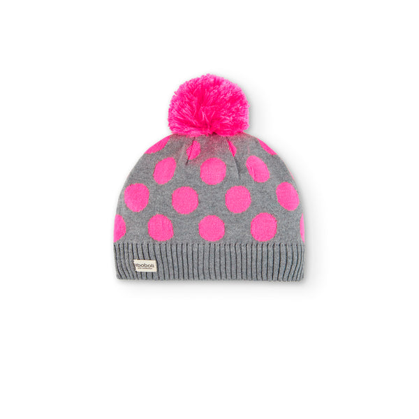 Polka Dot Hat - Rose