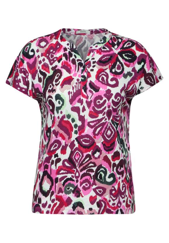 AOP Print Tunic - Bloomy Pink