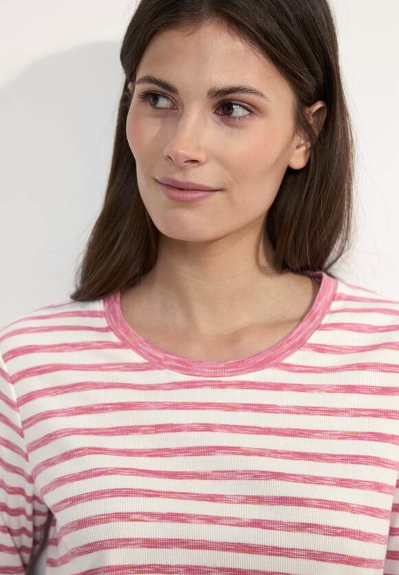 Multimelange Stripe T-shirt - Pink Sorbet