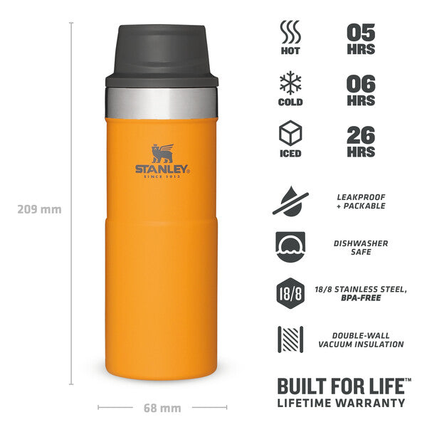 Classic Trigger Action Travel Mug .35 Litre - Hammertone Green