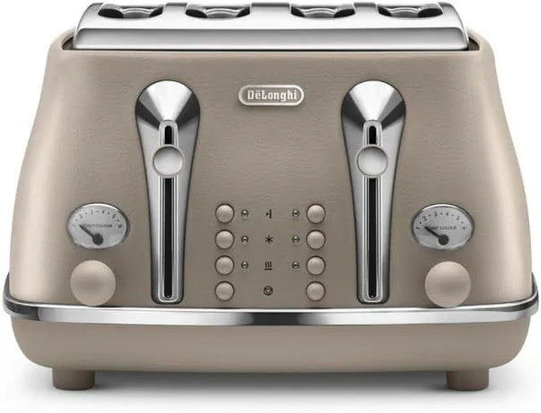 Eclettica 4-Slice Toaster - Beige