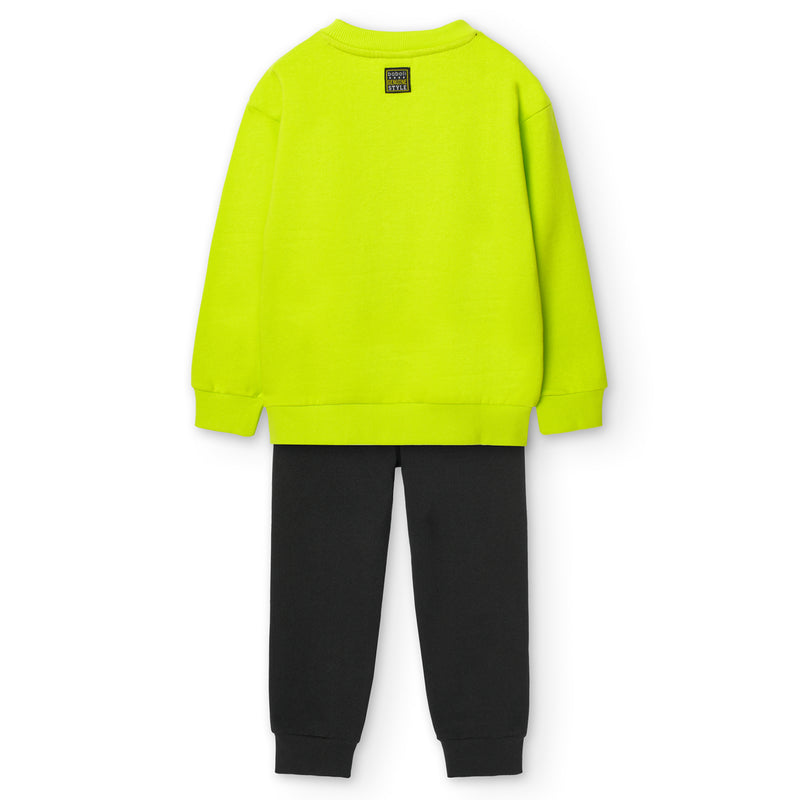 T-Shirt & Joggers Set - Lime