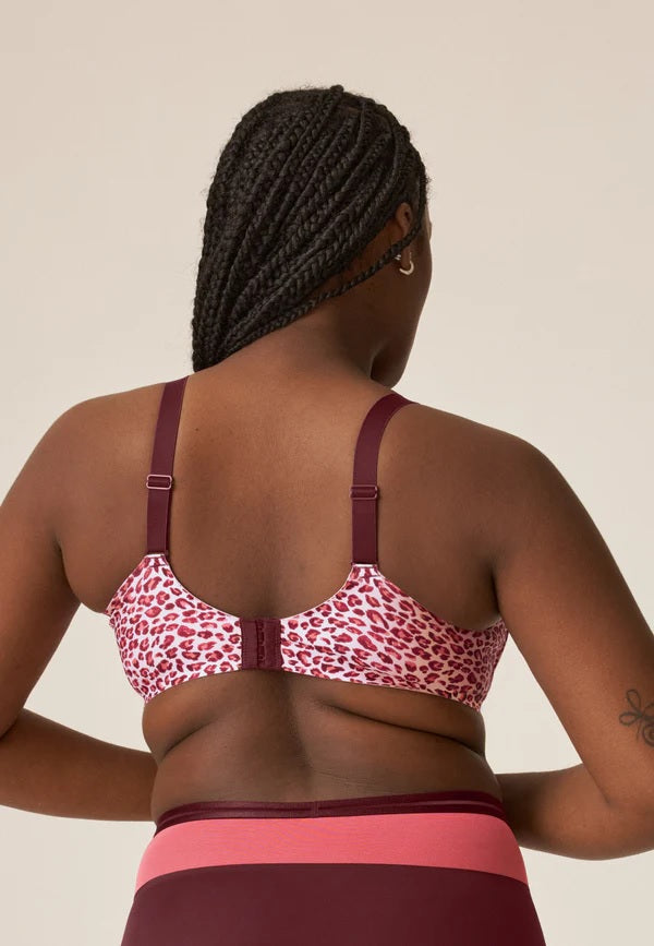 Side Smoother Soft Mould Bra - Red Shading