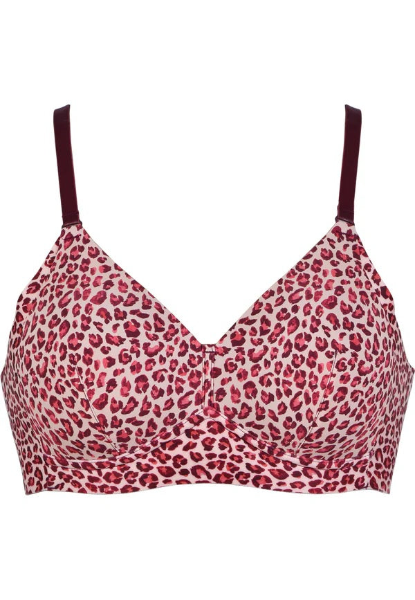 Side Smoother Soft Mould Bra - Red Shading