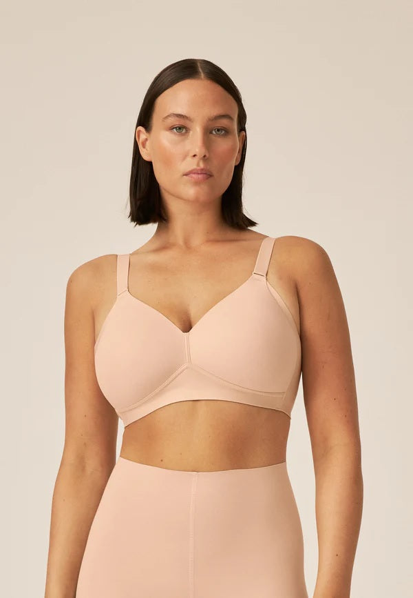 Side Smoother Soft Mould Bra - Skin