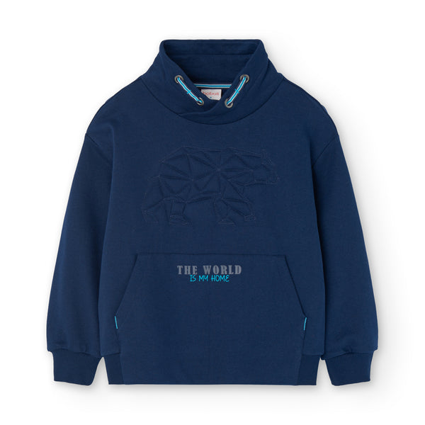 Fleece Sweatshirt - Navy