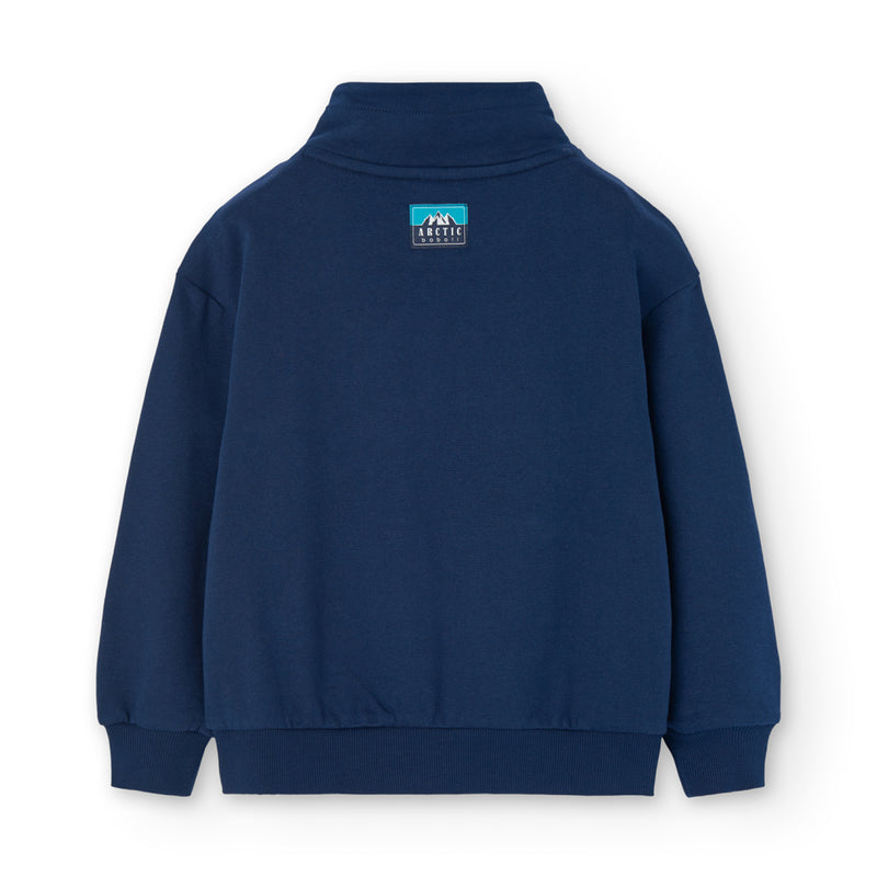 Fleece Sweatshirt - Navy