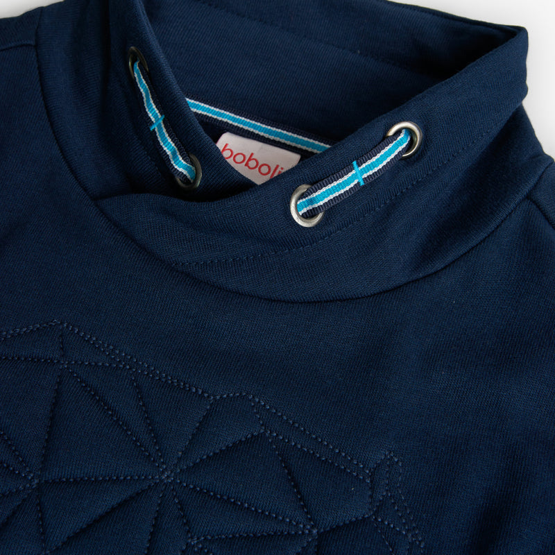 Fleece Sweatshirt - Navy