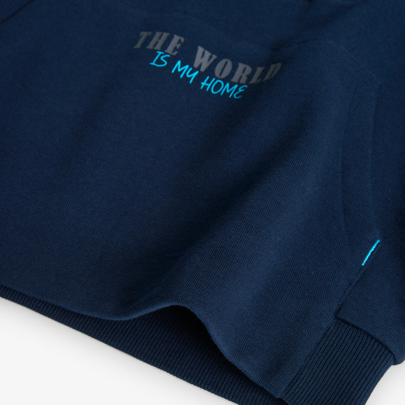 Fleece Sweatshirt - Navy